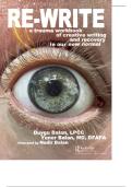 Re-Write &colon; A Trauma Workbook of Creative Writing and Recovery in Our New Normal