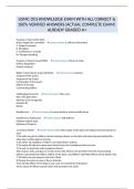 USMC OCS KNOWLEDGE EXAM WITH ALL CORRECT & 100&percnt; VERIFIED ANSWERS&vert;ACTUAL COMPLETE EXAM&vert; ALREADY GRADED A&plus;