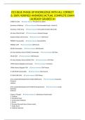 OCS BLUE PHASE UP KNOWLEDGE WITH ALL CORRECT & 100&percnt; VERIFIED ANSWERS&vert;ACTUAL COMPLETE EXAM &vert;ALREADY GRADED A&plus;