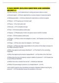 FL BAIL BONDS 2025&sol;2026 QUESTIONS AND ANSWERS GRADED A&plus;