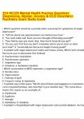 354 NCLEX Mental Health Practice Questions &lpar;Depressive&comma; Bipolar&comma; Anxiety & OCD Disorders&rpar; Psychiatry Exam Study Guide&period;pdf