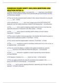 FUSION360 EXAMS SCRIPT 2025&sol;2026 QUESTIONS AND SOLUTION RATED A&plus;