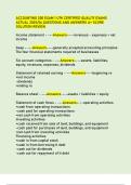 ACCOUNTING 200 EXAM 1 UTK CERTIFIED QUALITY EXAMS  ACTUAL 2025&sol;26 QUESTIONS AND ANSWERS A&plus; SCORE  SOLUTION REVIEW