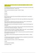 PANERA TEAM LEAD CERTIFICATION TEST  QUESTIONS ANSWERED CORRECTLY LATEST UPDATE 2025-2026
