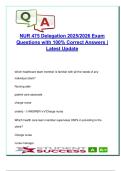 NUR 475 Delegation Exam &ndash; 50 Q&A &vert; Roles&comma; Accountability&comma; Leadership Models&comma; Scope of Practice