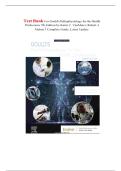 Test Bank For Gould's Pathophysiology for the Health  Professions 7th Edition by Karin C&period; VanMeter&semi; Robert J  Hubert I Complete Guide&comma; Latest Update 