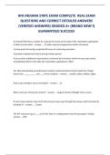 HFA INDIANA STATE EXAM COMPLETE REAL EXAM  QUESTIONS AND CORRECT DETAILED ANSWERS  &lpar;VERIFIED ANSWERS&rpar; GRADED A&plus; &lpar;BRAND NEW&excl;&excl;&rpar; GUARANTEED SUCCESS&excl;
