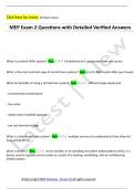 MEP Exam 2 Questions with Detailed Verified Answers 