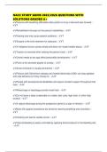NACC STUDY GUIDE 2025&sol;2026 QUESTIONS WITH SOLUTIONS GRADED A&plus;