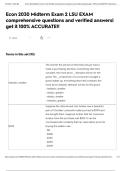 Econ 2030 Midterm Exam 2 LSU EXAM comprehensive questions and verified answers&vert; get it 100&percnt; ACCURATE&excl;&excl;