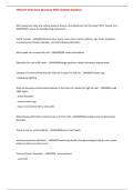 NUR 257 Final Exam Questions With Complete Solutions