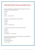 NURS 5350 M3L3 Exam with accurate detailed answers