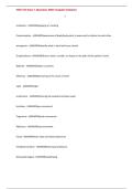 NUR 102 Exam 1 Questions With Complete Solutions