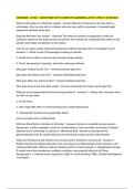 CICERONE - LEVEL 1 QUESTIONS WITH COMPLETE ANSWERS LATEST UPDATE 2025-2026