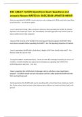 EHS 138cCT Forklift Operations Exam Questions and answers Newest RATED A&plus; 2025&sol;2026 UPDATED NEW&excl;&excl; 