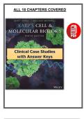 Karp&rsquo;s Cell and Molecular Biology 9th Ed&period; &ndash; Complete Test Bank & Study Bundle &lpar;PDF&rpar;