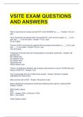 VSITE EXAM QUESTIONS AND ANSWERS 