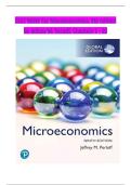 TEST BANK For Microeconomics&comma; 9th edition by Jeffrey M&period; Perloff&comma; Chapters 1 - 20