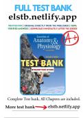 Anatomy & Physiology&colon; The Unity of Form and Function &lpar;8th Edition&rpar; Complete Test Bank &vert; Questions with Correct Answers