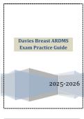 Davies Breast ARDMS Exam Practice Guide 