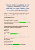 FEMA IS 700 EXAM &vert; QUESTIONS AND CORRECT ANSWERS &vert; COMPLETE SOLUTION GUIDE &vert; A&plus; GRADED 100&percnt; VERIFIED &vert; LATEST VERSION 2025