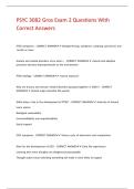 PSYC 3082 Gros Exam 2 Questions With Correct Answers