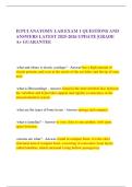  IUPUI ANATOMY LAB EXAM 1 QUESTIONS AND ANSWERS LATEST 2025-2026 UPDATE &vert;GRADE A&plus; GUARANTEE