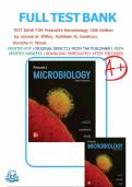 Test Bank for Prescott's Microbiology 12th Edition by Joanne M&period; Willey&comma; Kathleen M&period; Sandman&comma; Dorothy H&period; Wood&period; Chapters 1-42 covered&comma; Graded A&plus;