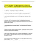 Permit Technician With 106 Questions and answers Newest RATED A&plus; 2025&sol;2026 100&percnt; VERIFIED CORRECT 