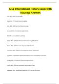 AICDE International History Package 1