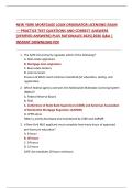 NEW YORK MORTGAGE LOAN ORIGINATOR LICENSING EXAM  &mdash; PRACTICE TEST QUESTIONS AND CORRECT ANSWERS  &lpar;VERIFIED ANSWERS&rpar; PLUS RATIONALES 2025&vert;2026 Q&A &vert;  INSTANT DOWNLOAD PDF 