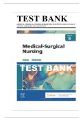 Medical-Surgical Nursing &ndash; 8th Edition &lpar;Linton&rpar; &ndash; Complete Test Bank