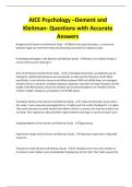 AICE Psychology Package