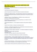 QBA PRACTICE EXAM 2025&sol;2026 QUESTIONS AND SOLUTION RATED A&plus;