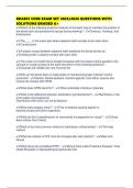 RDAEF2 CORE EXAM SET 2025&sol;2026 QUESTIONS WITH SOLUTIONS GRADED A&plus;