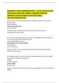 MICROSOFT AZURE ADMINISTRATOR &ndash; AZ-104 CERTIFICATION  EXAM QUESTIONS AND CORRECT ANSWERS &lpar;VERIFIED  ANSWERS&rpar; PLUS RATIONALES 2025&vert;2026 Q&A &vert;  INSTANTDOWNLOAD PDF 
