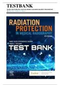 TEST BANK FOR Radiation Protection in Medical Radiography 9th Edition by Mary Alice Statkiewicz Sherer&comma; Paula J&period; Visconti&comma; E&period; Russell Ritenour&comma; ISBN&colon; 978-0323825030 ALL CHAPTERS COVERED 100&percnt; VERIFIED A&plus; GRADE ASSURED&excl;&excl;&excl;&excl;NEW LATEST UPDATE&excl;&excl;&excl;&excl;&excl;