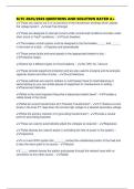 SLTC 2025&sol;2026 QUESTIONS AND SOLUTION RATED A&plus;