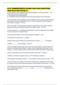 SLTC COMPREHENSIVE EXAMS 2025&sol;2026 QUESTIONS AND SOLUTION RATED A&plus;