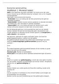 Economie LWEO &lpar;Economisch beleid&rpar; Hoofdstuk 1&colon; Monetair beleid samenvatting