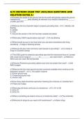 SLTC REVISION EXAM TEST 2025&sol;2026 QUESTIONS AND SOLUTION RATED A&plus;