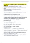 SLTC TEST PAPER 2025&sol;2026 QUESTIONS AND SOLUTION RATED A&plus;
