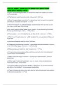 TRAVEL AGENT FINAL PAPER 2025&sol;2026 QUESTIONS AND SOLUTION RATED A&plus;