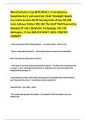 World Scholar's Cup 2025&sol;2026 1-3 Introductory Questions 4-15 Lost and Font 16-67 Hindsight Needs Corrective Lenses 68-92 Touring Ends of Eras 93-108 Form Follows Fiction 109-161 The Stuff That Dreams Are Remade Of 162-196 Noah&rsquo;s Archeology 197-232