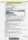 Pearson Edexcel Level 3 GCE Further Mathematics Advanced Subsidiary Further Mathematics options 21&colon; Further Pure Mathematics 1 &lpar;Part of options A&comma; B&comma; C and D&rpar; QP MAY 2025