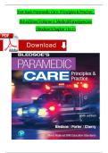 TEST BANK for Paramedic Care: Principles & Practice (6th Ed, Vol. 3 – Medical Emergencies) | Latest Update 2025/2026 | Verified Resource