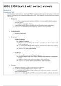 NRSG 2350 Exam 2 with correct answers