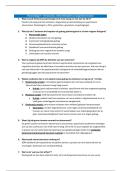 Oefenvragen klinische psychologie