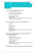 RNSG 2432 &ndash; Endocrine Critical Care Application Questions &vert;  Verified Practice Questions with Correct Answers & Rationales &vert; Comprehensive Nursing Test Bank 2025&ndash;2026 &vert; Critical Care & Endocrine System Study Guide