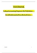 TEST BANK College Accounting Chapters 1-30&comma; 17th Edition David Haddock&comma; John Price&comma; Michael Fa